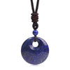 Bohemian Style Stone Hole Bead Round Penda Necklace Tiger Eye Rose Quartz Amethyst Necklacent Jewelry Men and Women - Image 21