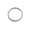 Silver Line Round Adjustable Ring For Women Classic Jewelry Minimalist Accessories Gift - Image 8