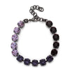 6mm Zirconia Claw Setting Bracelet and Necklace Sets Crystal Colorful Choker Jewelry - Image 6