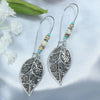 39 Styles Bohemian Vintage Tibetan Silver Geometric Drop Earrings For Women Ethnic Blue Stone Tassel Dangle Earrings Jewelry - Image 8