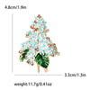 Enamel Hydrangea Brooches for Women Unisex Rhinestone Flower Pins Banquet Party Backpack Gifts Jewelry Accessories - Image 6