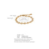 Heart Cubic Zirconia Shiny Bracelet Bangle Stainless Steel Jewelry Casting Technology Holiday Gifts - Image 6