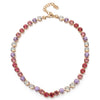 6mm Zirconia Claw Setting Bracelet and Necklace Sets Crystal Colorful Choker Jewelry - Image 29
