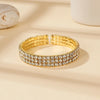Classic Multilayer Shiny Crystal Rhinestone Cuff Bracelets Bangles Women Wristband Gold Silver Color Wedding Bracelet Jewelry - Image 11
