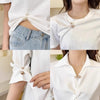 Imitation Pearl Double Head Brooch Pin Waist Clip Set - Image 24