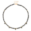 Stone 4mm Round Beads Necklace Water Drop Charm Necklaces For Women Aquamarine Amethysts Labradorite Necklace Jewelry - Image 9