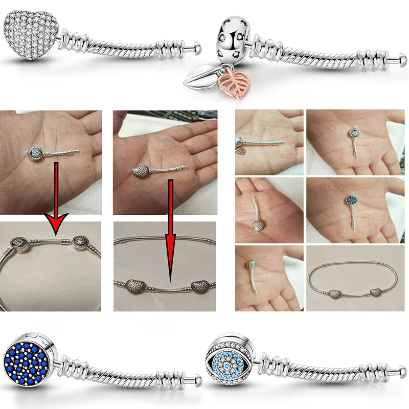 Silver Bracelet Extender Fit Bracelets Lengthen Lady Jewelry Gift Making 3.5cm And 4cm - Image 1