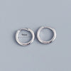 Stainless Steel 1 Pair Minimalist Huggie Hoop Earrings For Women Gold Color Tiny Round Circle 6/8/10mm Punk Unisex Rock Earring - Image 33