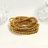 Stainless Steel Ball Bead Stretch Bracelet with 2.5 mm to 6 mm Bead Options - Image 4