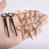 No Fade Different Length Pointed Cone Dangle Earring Stainless Steel Round Hoop Earrings For Women Men Jewelry Ear Piercing Gift - Image 3