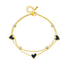 316L Stainless Steel Golden Ocean Series Zircon Pearl Tassel Pendant Anklets Lady Foot Chain Jewelry Gift - Image 39