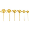 20pcs Pvd Stainless Steel Stud Earrings Post Pins With Loop 4 5 6 8 mm Earring Backs Making For Jewelry - Image 4