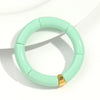 Chunky Acrylic Bead Stretch Bracelet in Multicolor Designs - Image 9