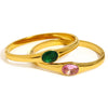 Zircon Stainless Steel Bracelet For Women Geometric Leaf Rhinestone Shell Bangles Couple Jewelry - Image 6