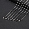 45/50/55/60/65/70/80cm Silver Gold Color Link Chain Classic Necklace for Men, Stainless Steel Daily Jewelry Gift - Image 5