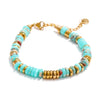 Colorful Stone Beads Chain Handmade Bracelet Bangle Bohemia Stainless Steel Y2K Jewelry Gift - Image 15