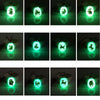 Chinese Style 12 Zodiac Pendant Necklaces Luminous Crystal Animal Necklace Man Woman Adjustable Red Rope Chain Jewelry Gift - Image 2