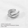 Cross Multilayer Wide Ring Simple For Women Party Jewelry Classic Gift Ring for Wedding Jewelry - Image 8
