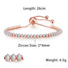 Zircon Tennis Bracelets for Women Dazzling Various Shape Crystal Chain on Hand Sexy Party Accessories Jewelry - Image 7