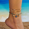 Bohemian Sea Shell Woven Anklet For Women Ceramic Fish Heart Shells Beads Bracelet On The Leg Boho Beach Barefoot Sandal Jewelry - Image 10