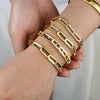 Sales Square Geometric Paper Clip Bracelet Inlay Bling Shiny Cubic Zirconia Girl Women Jewelry - Image 2
