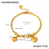 316L Stainless Steel Heart Charm Bracelet with Crystal Accents - Image 8