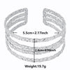 Metal Silver Color Heart Animal Snake Hand Hug Flower Leaf Bangles Bracelets For Women Girl Jewelry Stainless Steel Bangle Gift - Image 26
