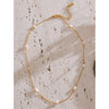Natural Freshwater Pearl Thin Chain Handmade Necklace Arrivals Stainless Steel Basic Daily Jewelry - Image 3