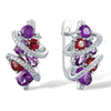 Green/Blue Cubic Zirconia Hoop Earrings for Women Temperament Elegant Bridal Wedding Party Earrings Jewelry - Image 4