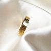 Classic Cross with StoneStainless Steel Ring for Girl Women Couple Rings In Wedding Birthday Gift - Image 3