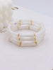 3pcs Acrylic Beaded Elastic Bracelet with Colorful Bamboos for Women's Daily Wear bracelet for women - Image 27