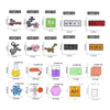 Chemical Molecular Structure Enamel Pins Chemical Element Metal Brooches Lapel Badge Backpack Clothes Jewelry Gift - Image 6