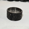 Vintage Black Crystal Elastic Bracelets for Women Bling Rhinestone Stretch Wristband Cuff Bangle Bridal Wedding Jewelry - Image 14