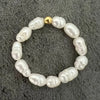 Elegant Freshwater Pearl Ring With Stainless Steel Beads Handmade Wedding Rings For Women Girls - Image 10