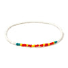Multicolor Beaded Choker Necklace with Geometric Pattern Options - Image 21