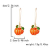 Halloween Skeleton Dangle Earrings For Women Punk Gothic Skull Black Lace Fringe Earring Pumpkin Funny Jewelry Gifts - Image 8