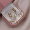 Ball-Detail Stud Earrings with Multiple Color and Finish Options - Image 8