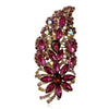Shiny Large Glass Flower Brooches for Women Unisex Rhinestone Pins 6-color Available Casual Party Accessories Gifts - Image 6