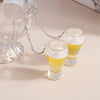 Summer Sweet Resin Drink Cup Dangle Earrings for Women Girl Kids Popsicle Beer Milk Tea Ice Cream Drop Earrings - Image 38