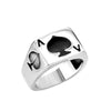 Creative Design Ace Of Spade Playing Card Ring For Men Punk Hip Hop Jewelry - Image 11