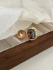 Geometric Open Ring with Contrasting Clear Stone Details - Image 28