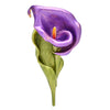 Enamel Lily Flower Brooch Pin in Four Colors - Image 3