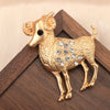 Baroque Zodiac Sign Design Brooches for Men and Women, Jewelry, Accessories, Surprise Party Gifts for Couples - Image 7