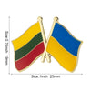 Ukraine Flag Badge Brooch Natinal Lapel Pins Flag Lapel Pins Country Flag Badge - Image 16