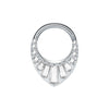 1Pc Titanium Nose Hoop Daith Earring Conch Helix Septum Piercing Clicker Segment Helix Rook Ear Piercings Women Body Jewelry 16G - Image 14