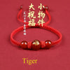 Good Luck 12 Constellation Zodiac Sign Braided Animal Couples Bracelet for Men Women Red Rope Bracelet Year Jewelry Gift - Image 11