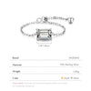 5 Style Clear CZ Link Chain Ring Silver Adjustable Charm Gold Color Rings For Women Wedding Jewelry - Image 3