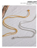 Double-Layer Stainless Steel Chain Bracelet in Gold-Tone or Silver-Tone - Image 17