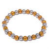 3/4/5/6 MM Stainless Steel Beads Daily Handmade Elastic Bracelet Bangle Wrist Gold Color Jewelry Men - Image 16