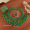 3pcs/set Multi Layer Imitation Pearl Jewelry Set Party Colorful Necklace Earrings Bracelet Set For Women African Jewelry Gifts - Image 7